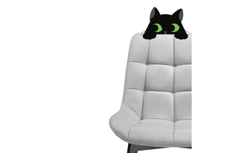 Стул на металлокаркасе Стронг 4 шт светло-серый / черный-12