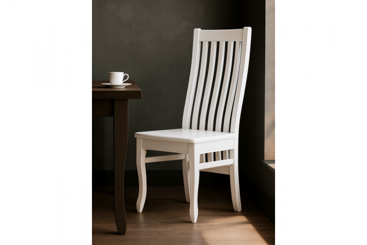Стул деревянный Арлет белый / жесткий-1
