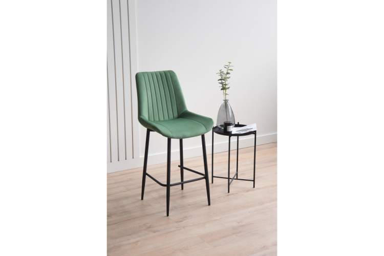 Барный стул Седа 360 фисташковый (zd 651) / черный np-1