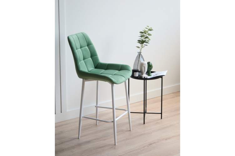 Барный стул Челси фисташковый (zd 651) / белый-2