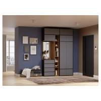 Прихожая Роут венге / графит софт комплектация 5