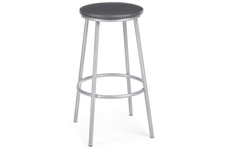 Барный стул Drezegomad серый полимер / светлый мусс