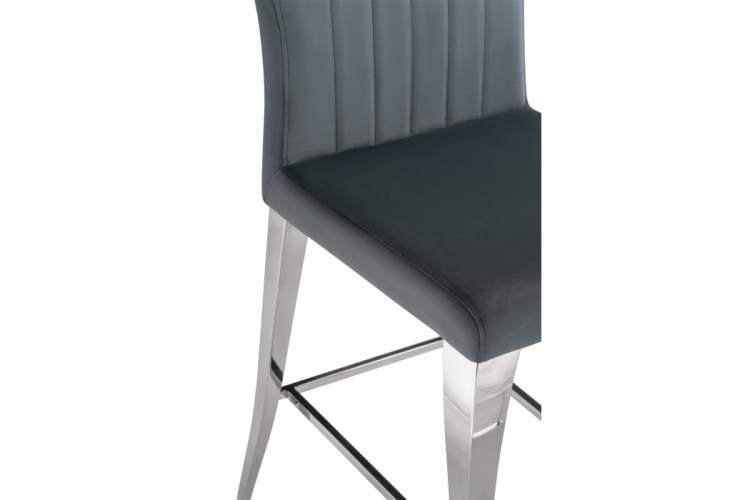 Барный стул Joan dark grey / steel-5