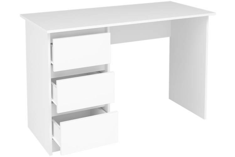 Компьютерный стол Идена СТП06-1200 ЛДСП белое / ЛДСП белое-3
