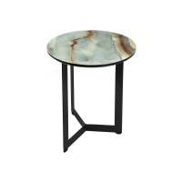 Журнальный стол Роб D-450 голубой мрамор