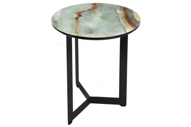 Журнальный стол Роб D-450 голубой мрамор