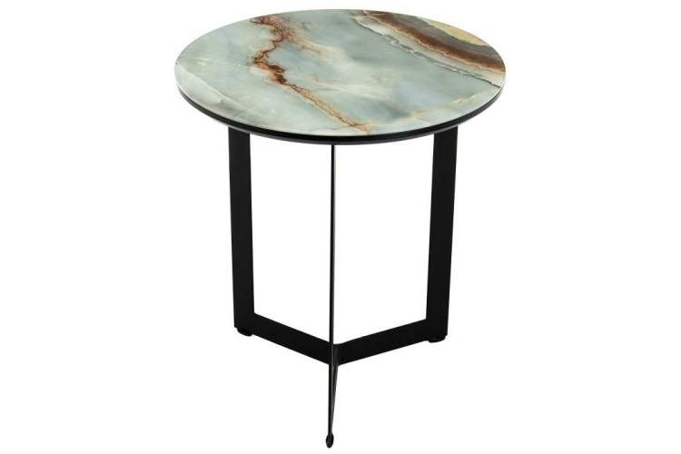 Журнальный стол Роб D-450 голубой мрамор-1