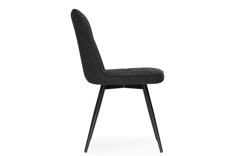 Стул на металлокаркасе Texas 4 поворотный темно-серый / черный-6