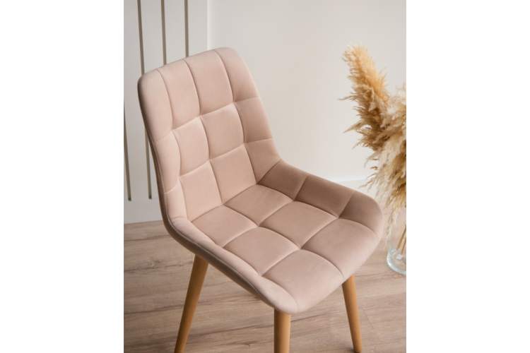 Стул деревянный Челси бежевый (zd 210) / светлое дерево np-6