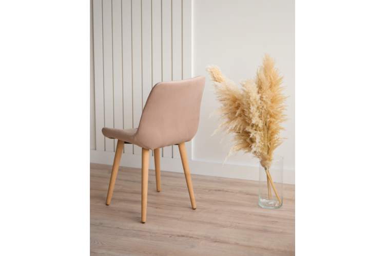 Стул деревянный Челси бежевый (zd 210) / светлое дерево np-8