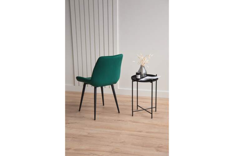 Стул на металлокаркасе Седа 360 зеленый (zd 667) / черный np-9