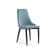 Стул на металлокаркасе Kora 1 light blue / white / black