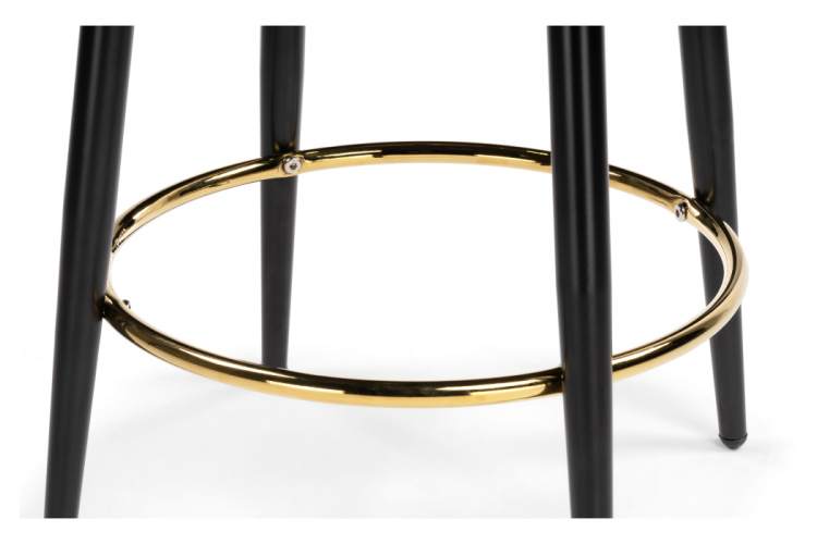 Барный стул Plato white fabric-6