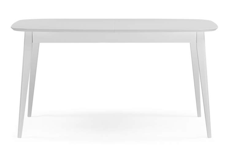 Стол деревянный Адель 145(190)x80 белый матовый-8