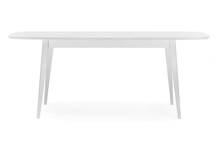 Стол деревянный Адель 145(190)x80 белый матовый-9