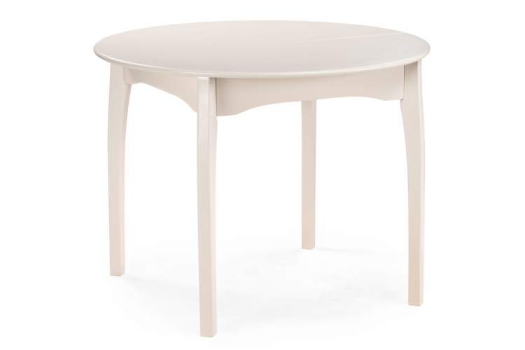 Стол деревянный Распи круглый бежевый