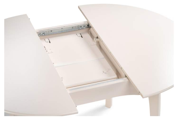 Стол деревянный Распи круглый бежевый-4