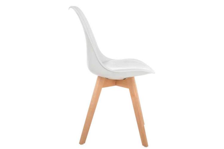 Bonuss белый Пластиковый стул-1