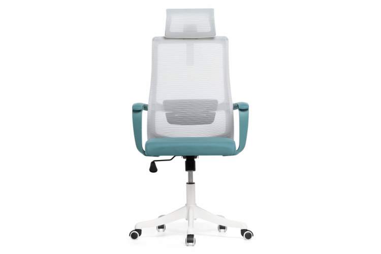 Компьютерное кресло More gray / blue / white-3