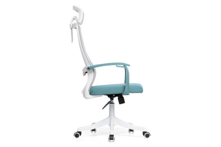 Компьютерное кресло More gray / blue / white-4