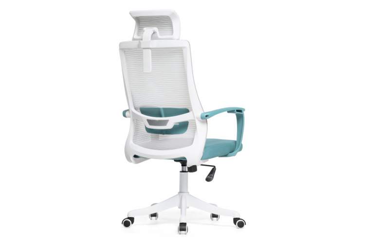 Компьютерное кресло More gray / blue / white-5