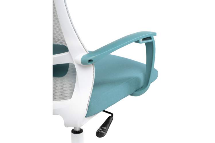 Компьютерное кресло More gray / blue / white-10