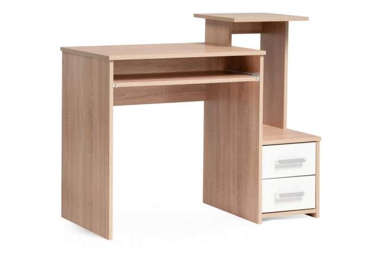 Джаз-24 правый дуб сонома Компьютерный стол