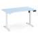 Компьютерный стол Маркос 140х80 голубой / белый
