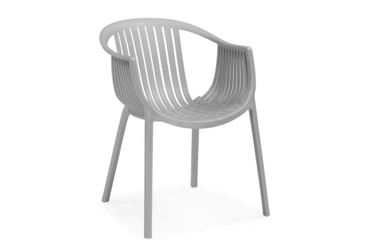 Пластиковый стул Боркас пластик / серый