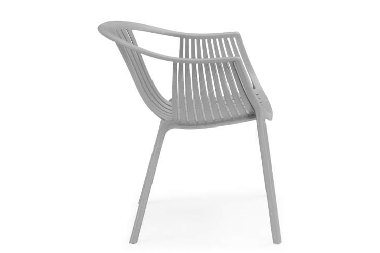 Пластиковый стул Боркас пластик / серый-1