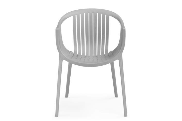 Пластиковый стул Боркас пластик / серый-2