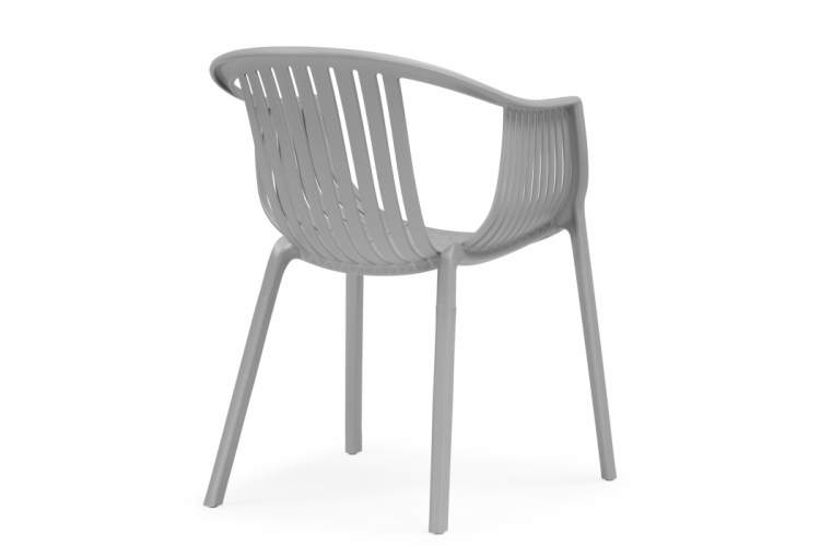 Пластиковый стул Боркас пластик / серый-3