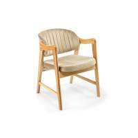 Стул деревянный Никсон ткань В15 / дубовый