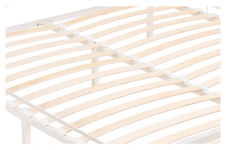 Кровать Рейк 120х200 белая-5