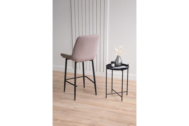 Барный стул Седа латте (zd 290) / черный-8