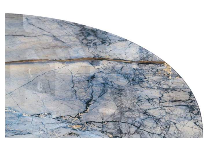 Стол стеклянный Анселм 100х76 магеллан / черный-3