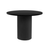 Стол деревянный Барел 110 черный / черный