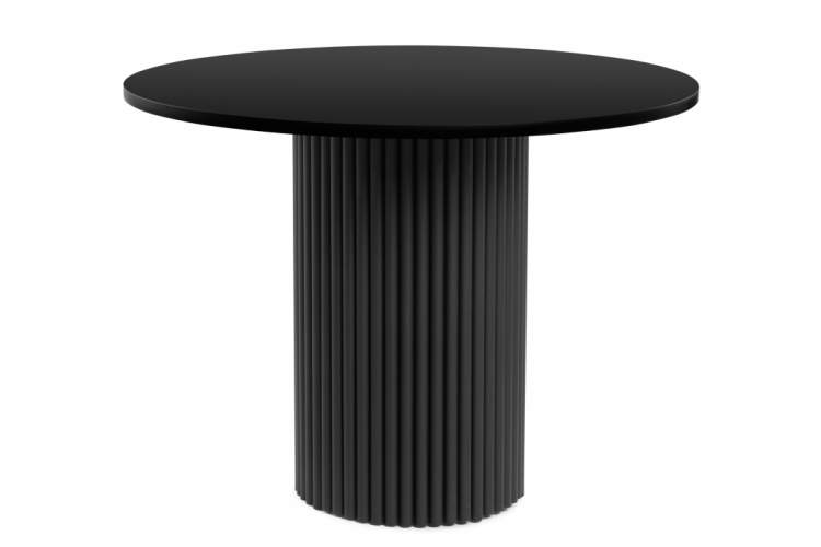 Стол деревянный Барел 110 черный / черный