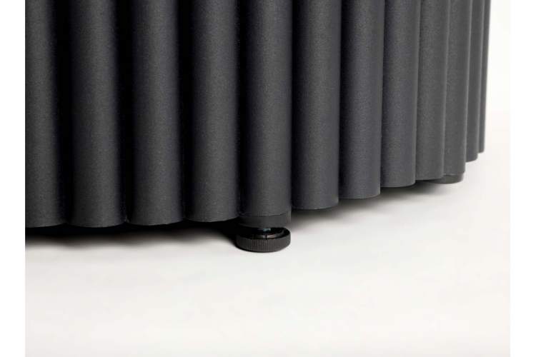 Стол деревянный Барел 110 черный / черный-13