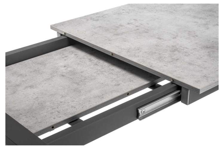 Стол деревянный Центавр бетон / графит-7