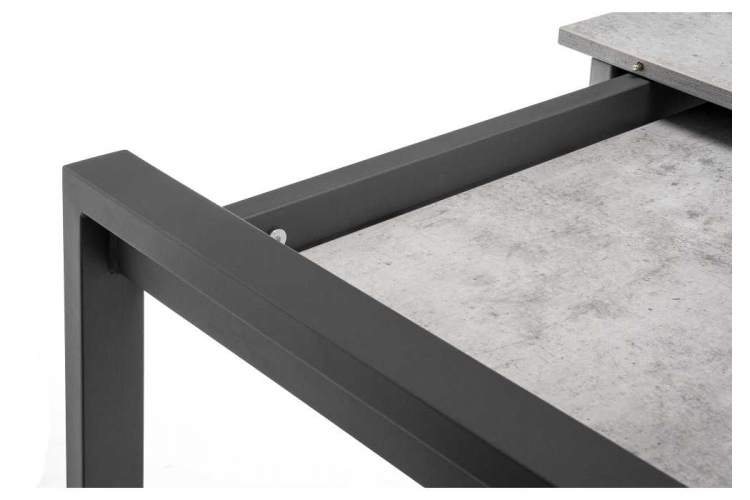 Стол деревянный Центавр бетон / графит-8