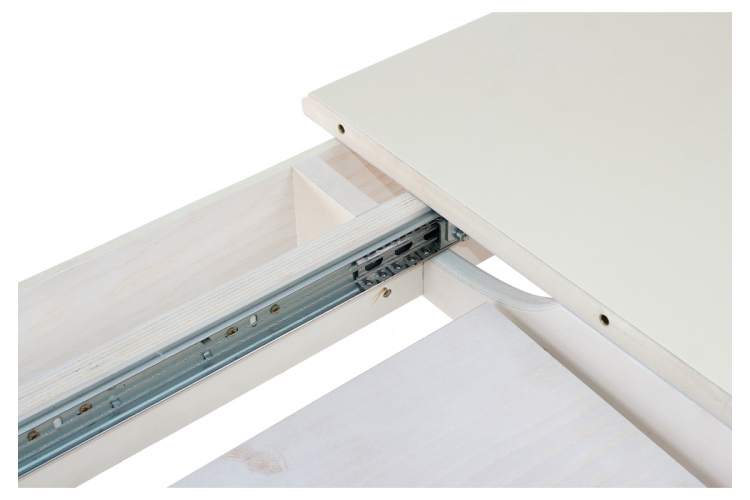 Стол деревянный Romeo молочный без патины-8