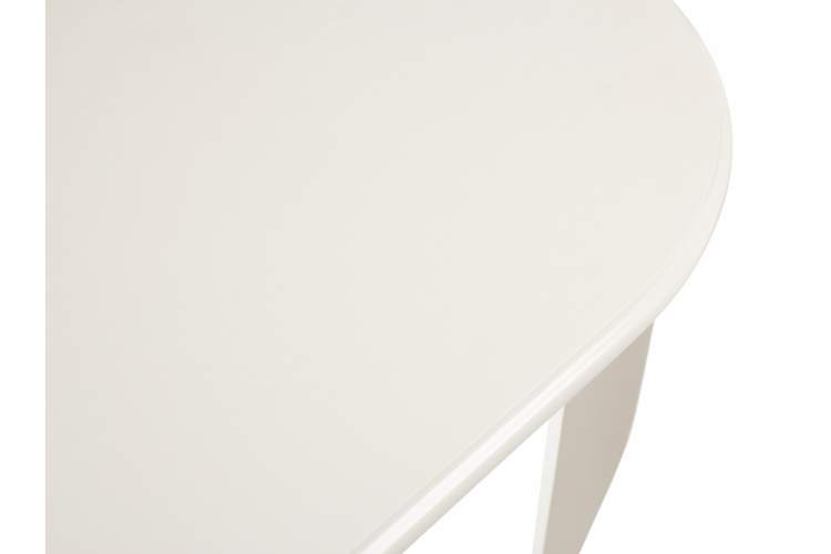 Стол деревянный Romeo молочный без патины-9