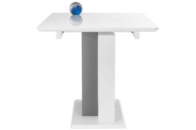 Стол стеклянный Санса белый / белая шагрень-4