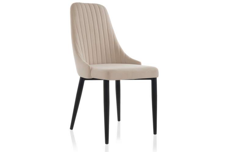 Стул на металлокаркасе Kora бежевый