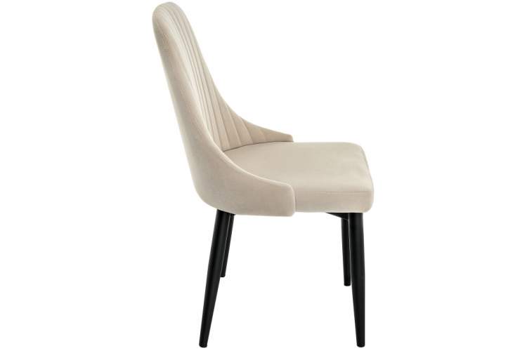 Стул на металлокаркасе Kora бежевый-1