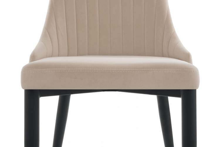 Стул на металлокаркасе Kora бежевый-3