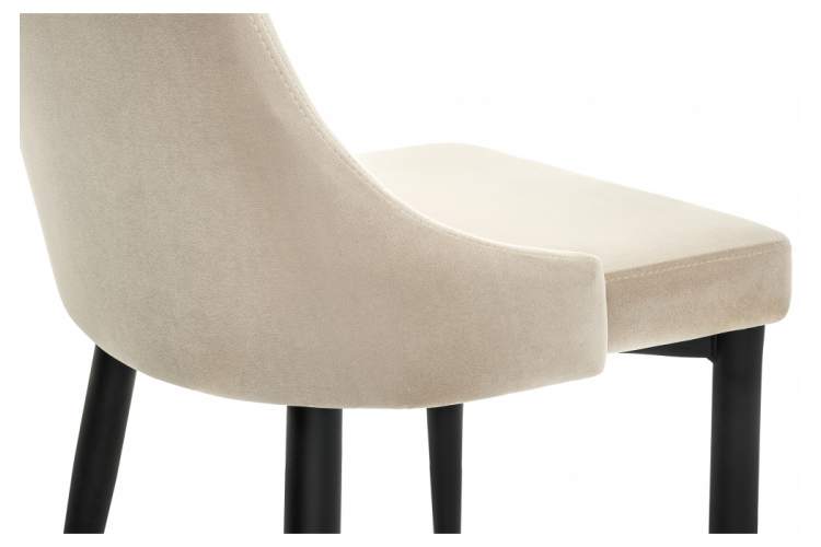 Стул на металлокаркасе Kora бежевый-6