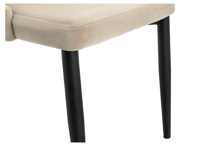 Стул на металлокаркасе Kora бежевый-7