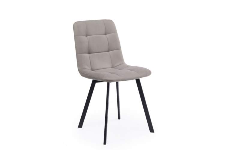 Стул на металлокаркасе Чилли латте / черный